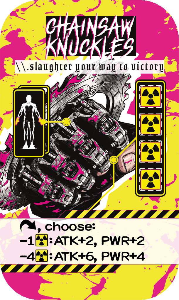 Cyberware - Chainsaw Knuckles