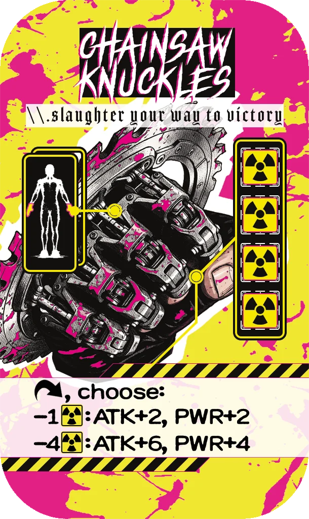 Cyberware - Chainsaw Knuckles